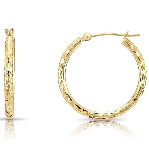 14k solid yellow - gold, hand