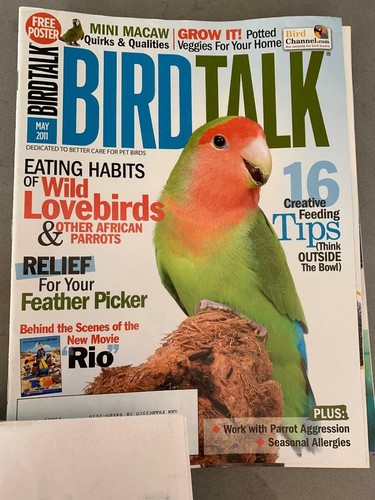 Bird talk magazine may 2011 - talk,