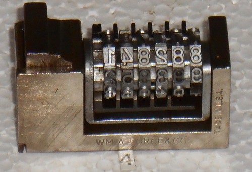 Wma letterpress numbering - wma,