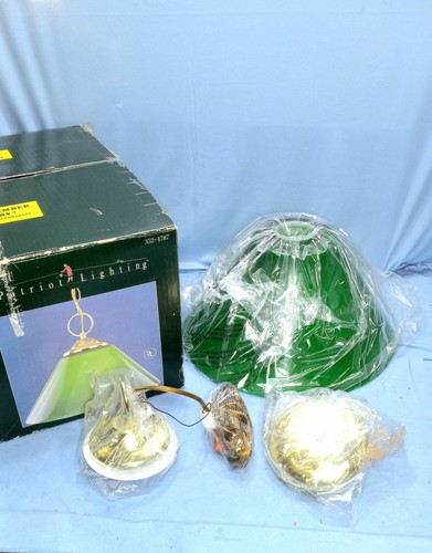 Emeralite green glass - green, 14"