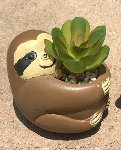 Sloth animal cement - sloth,