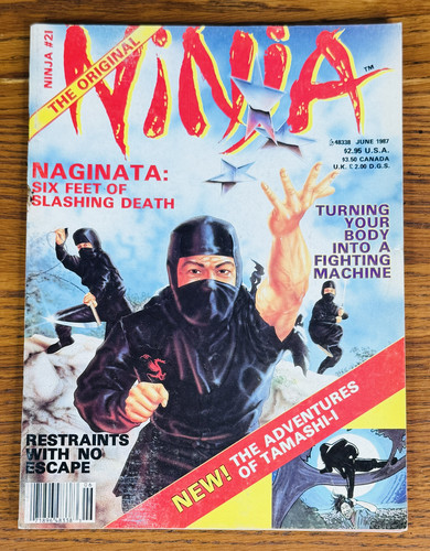 Ninja magazine with poster - magazine,