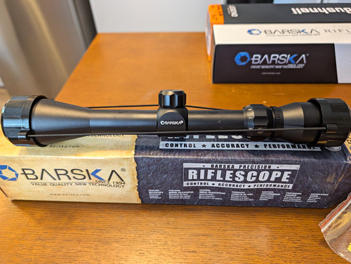 Barska riflescope 9x40 black - riflescope, 3-9x40