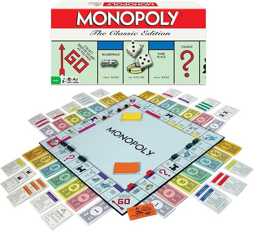 Monopoly classic replacement - monopoly,