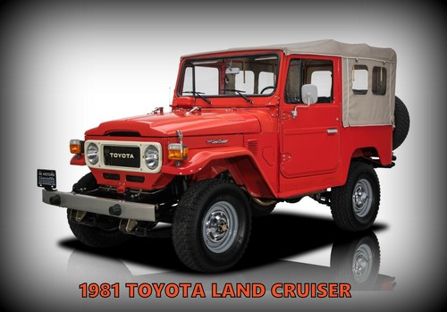 1981 toyota land - land, cruiser