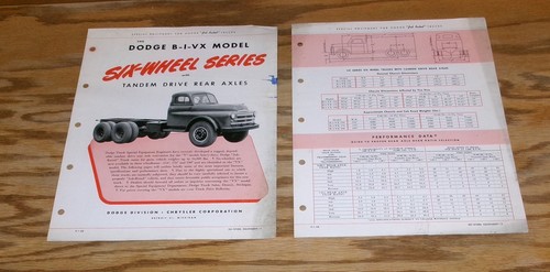 Original 1948 dodge six wheel - 1948, six-wheel
