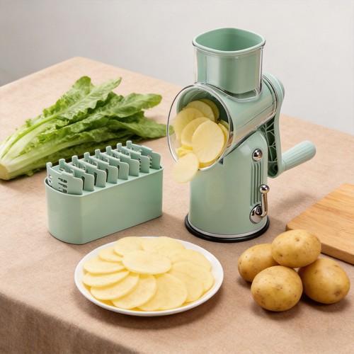 Rotary cheese grater - cheese, with
