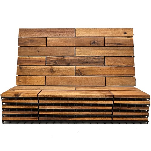 Pack longboard acacia wood - 6-pack,