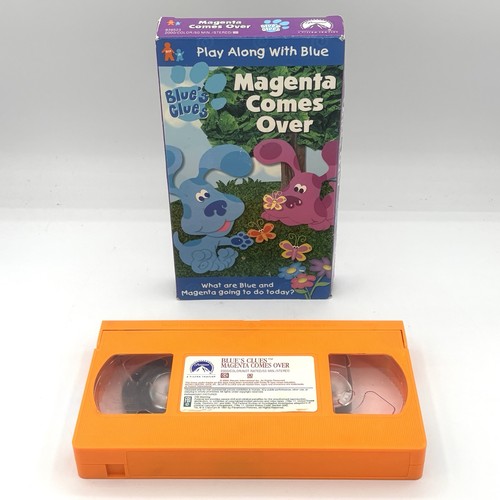Blue clues magenta comes - magenta,