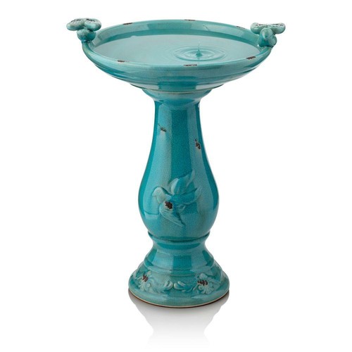 Turquoise antique ceramic - turquoise,