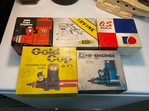 Small gas engine - boxes, with