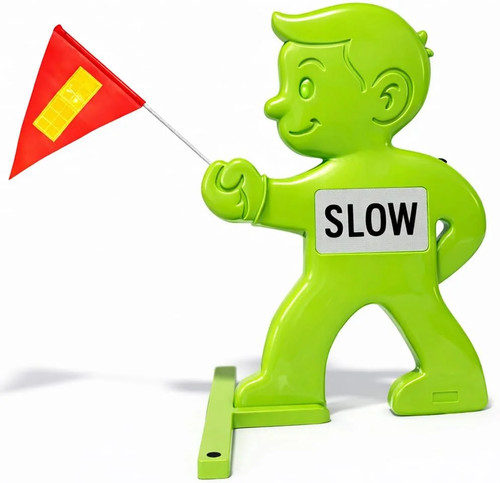 Outdoor child safety sign - outdoor,