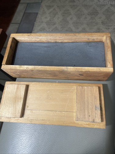 Vintage oilstone x - 6”x,
