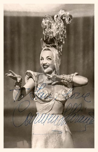 Carmen miranda signed - miranda,
