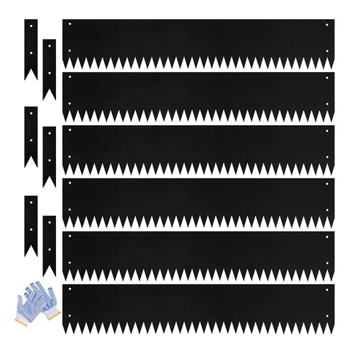 L metal edging for - 8"h, x