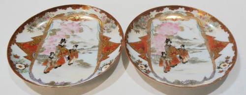 Set japanese kutani - of, ware