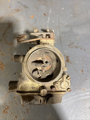 Holley 1904 single - single, barrel