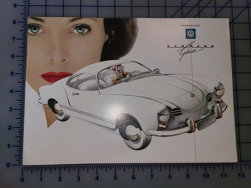 1959 karmann ghia - ghia, brochure
