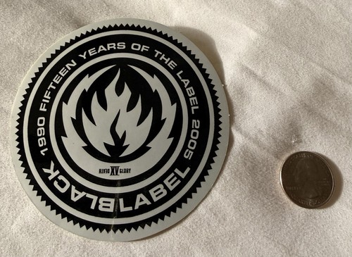 Black label years 2005 - 15,