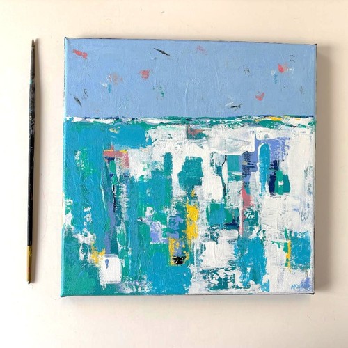 Original abstract acrylic - original,