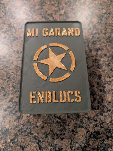Garand enbloc clip storage - garand,