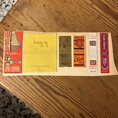 Vintage match book covers - match,
