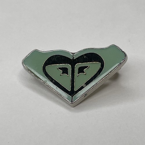 Roxy teal heart logo - teal,