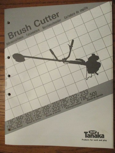 New tanaka brush cutter - tanaka,