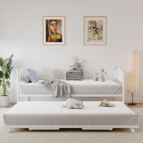 Twin size metal daybed frame - size,