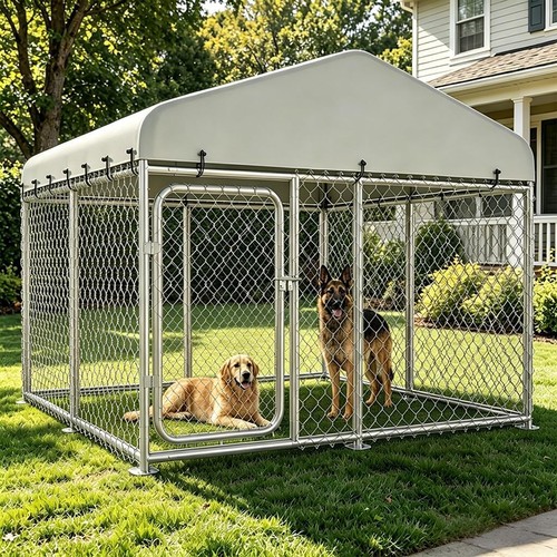 5x7 5ft metal dog - metal,
