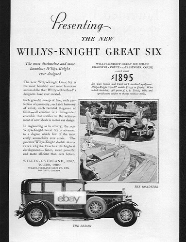 Willys knight new - , for