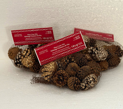 Ashland craft pine cone - cone, mix