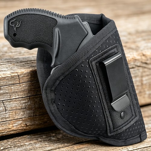 Black iwb revolver holster - revolver,