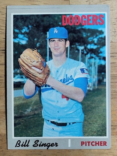 1970 topps 490 bill singer - 1970,
