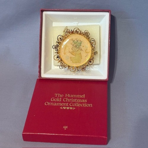 Danbury mint hummel gold - mint,