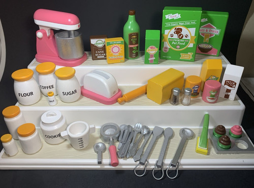 Mini wooden kitchen - mini, playset