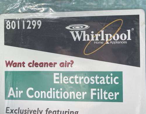 Whirlpool electrostatic air - electrostatic,