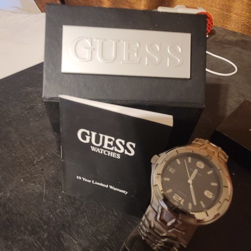 Guess waterpro mens watch new - waterpro,