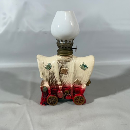 Vtg oil lamp western japan - vtg,
