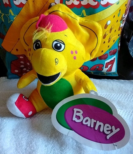 Barney and friends plush - and, bj