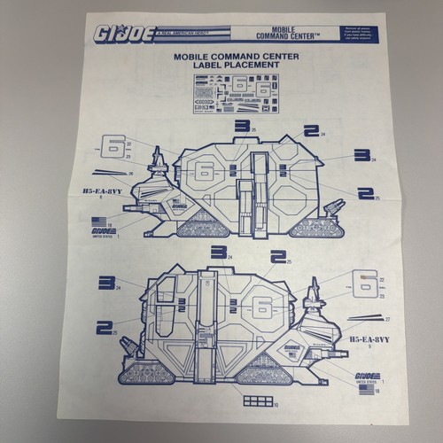 Joe 1987 mobile command - gi,