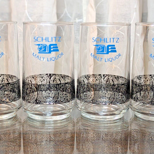 Vtg schlitz malt - malt, 12