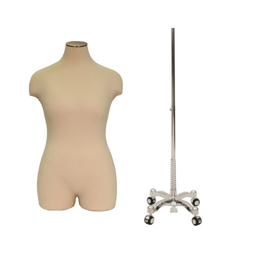 Adult female plus size half - size,