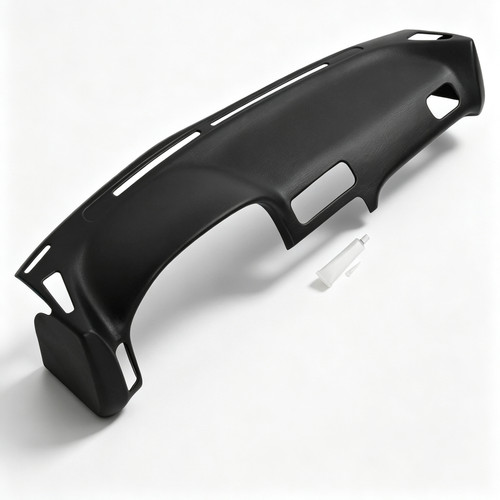 Front upper coverlay black - front,