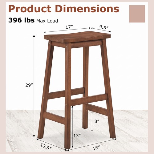 Saddle seat counter - 29",
