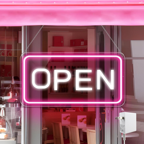 Led neon open sign for - 16"x,