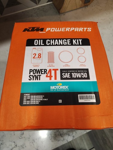 Ktm motorex oil change kit - ktm,