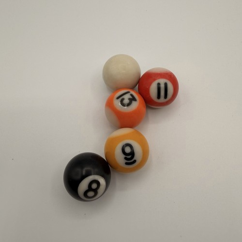 Mini pool ball replacements - mini,