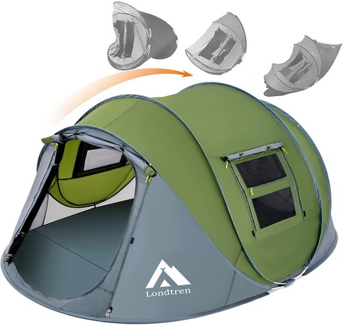Person simple pop tent - 4-person, pop-up