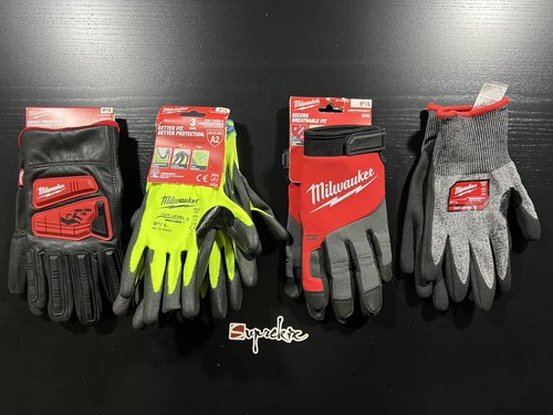 Milwaukee gloves bundle - gloves, size